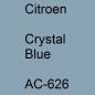 Preview: Citroen, Crystal Blue, AC-626.